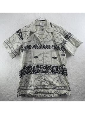 Wet Dog Dept of Mathematical Sciences Hawaiian Button Up Shirt Math Teacher Smal